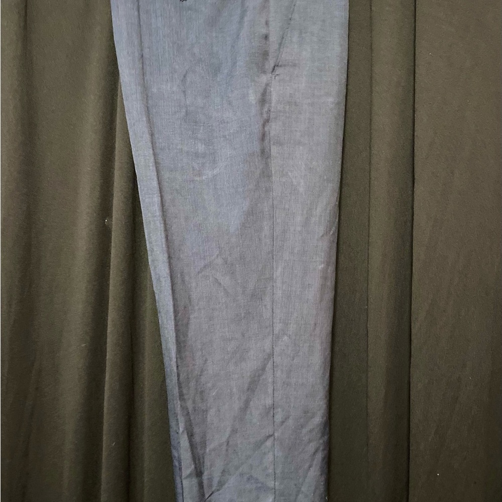 Croft & Barrow Navy Dress Pants Lightweight Straight-Leg